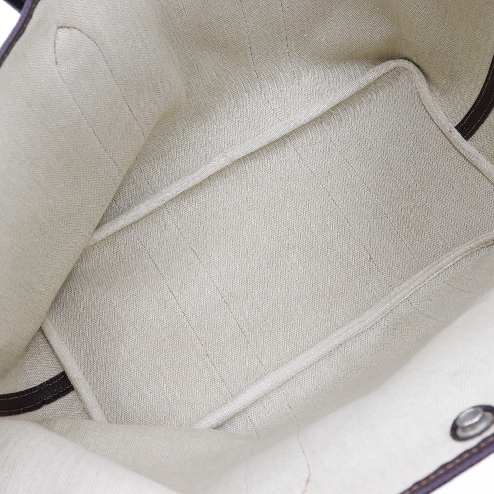 Hermes Tote Bag Amazonia Brown Garden Party Pm Mens(Unisex)
