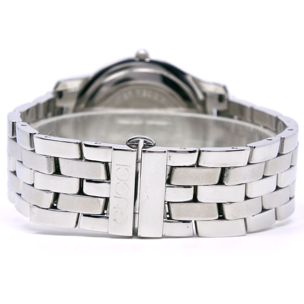 Gucci Watches Quartz 5500M Stainless Steel Silver G Class Silver Dial Mens
