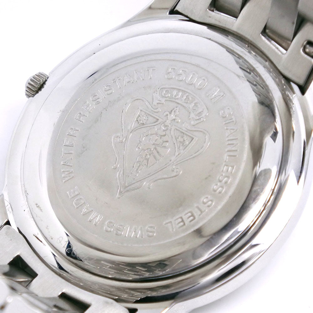 Gucci Watches Quartz 5500M Stainless Steel Silver G Class Silver Dial Mens