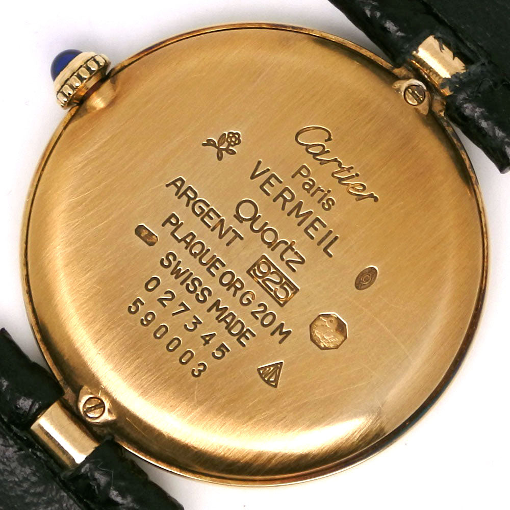 Cartier Watches Quartz 590003 Silver925, Embossed