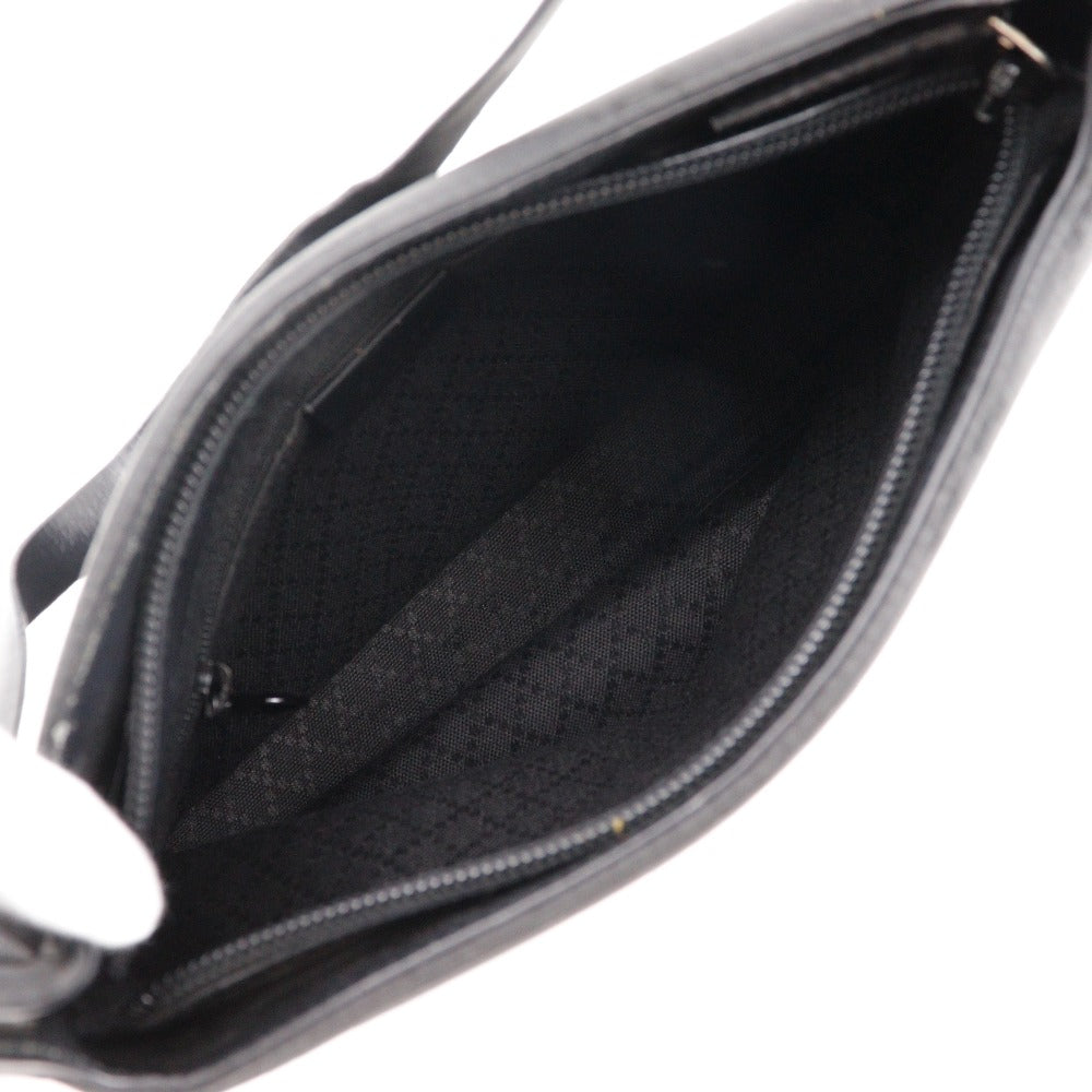Gucci Shoulder Bag 1998 Gg Nylon Black One Belt Women