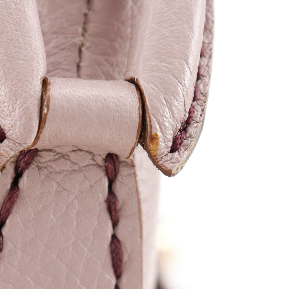 Todfs Shoulder Bag Leather Lavender One Belt Women