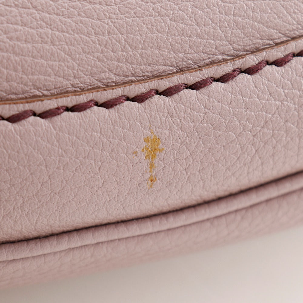 Todfs Shoulder Bag Leather Lavender One Belt Women