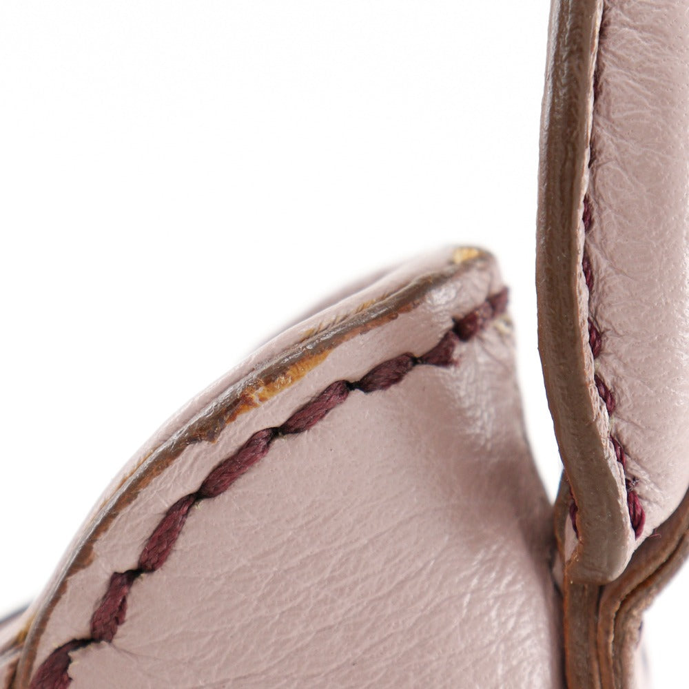 Todfs Shoulder Bag Leather Lavender One Belt Women