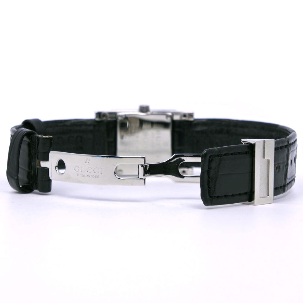 Gucci Watches Quartz 7900L.1 Stainless Steel , Leather Black Black Dial Women