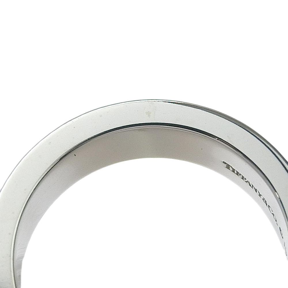 Tiffany&Co. Ring K18 White Gold, Diamond White Gold 3P Diamond Atlas Women