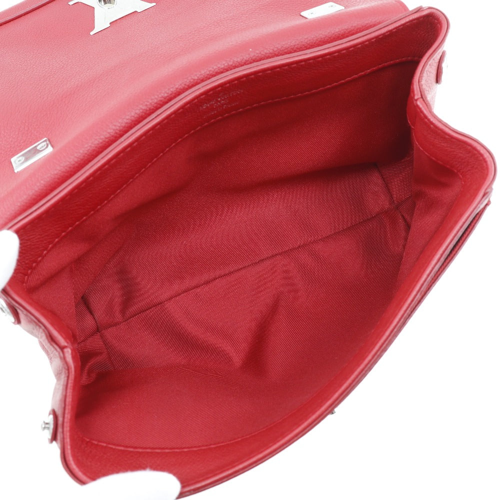 Louis Vuitton Shoulder Bag M51202 Calfskin Red 2Way Rock Me Bb Women