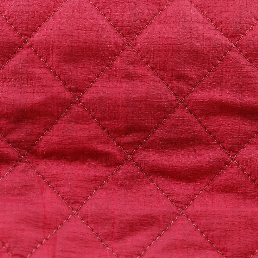 Chanel Backpack Nylon Red Matrasse Coco Mark Women