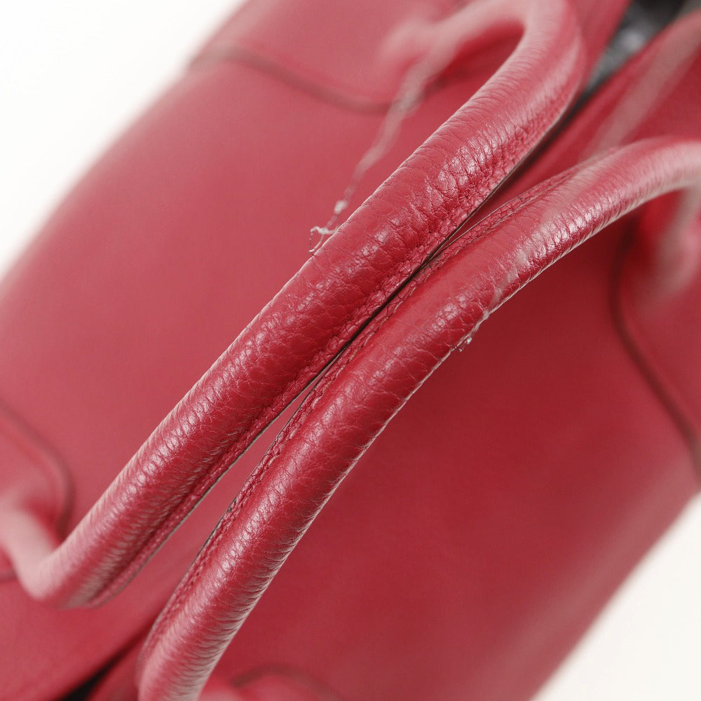 Hermes Tote Bag Negonda Red Garden Party Pm Women