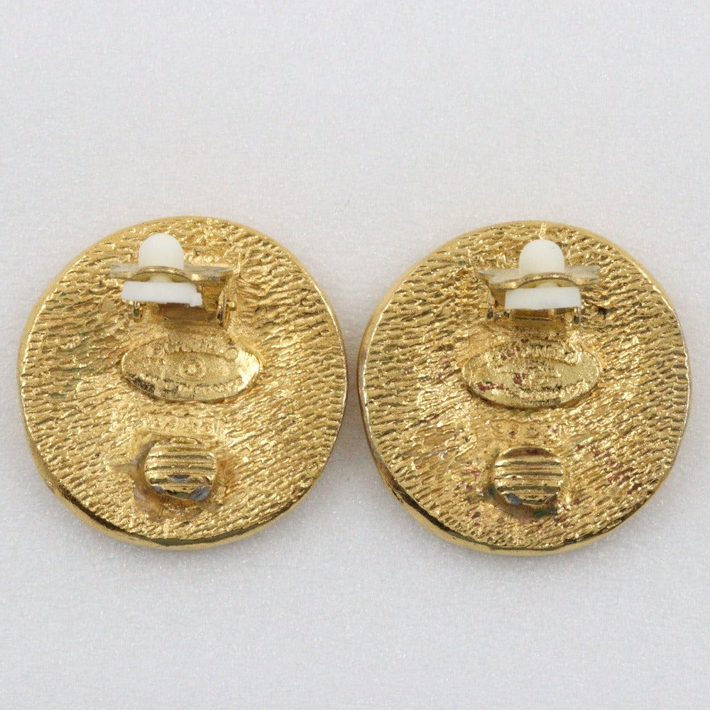 Chanel Earring Plated Gold Gold Vintage 31 Rue Cambon Women