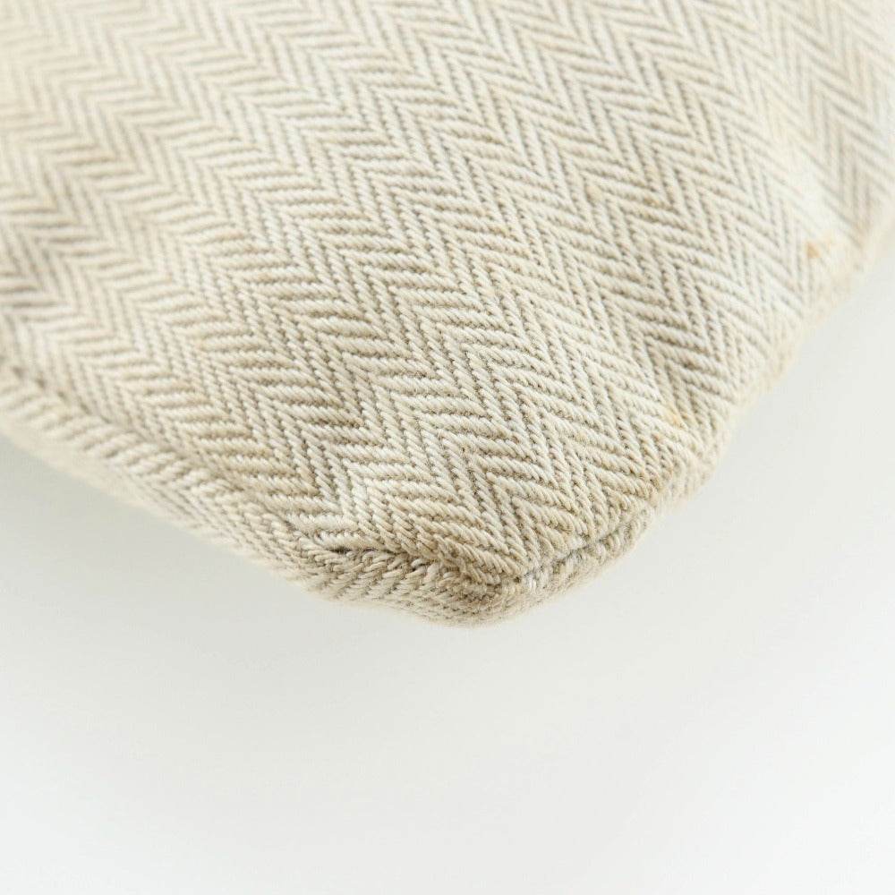 Hermes Shoulder Bag Canvas Beige Alain Gm Women