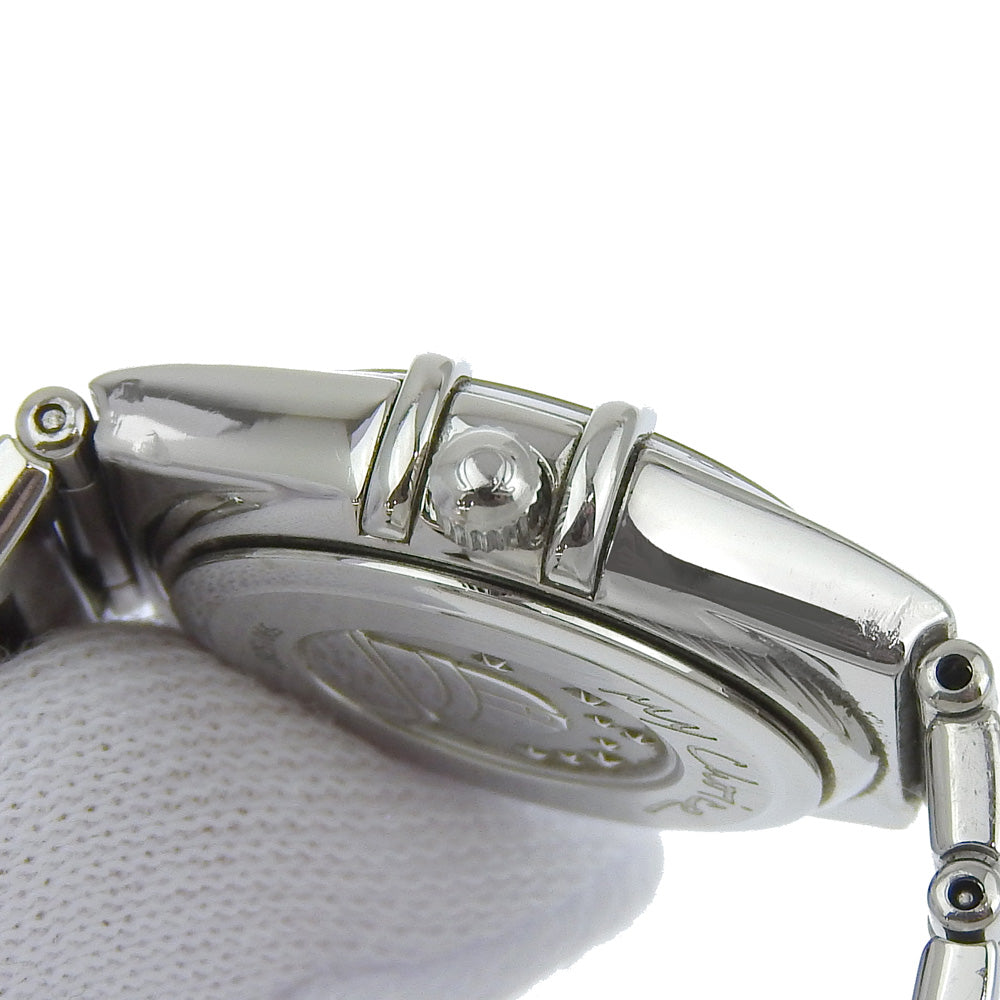 Omega Watches Quartz 1561.71 Stainless Steel Silver My Choice Constellation Mini White Shell Dial