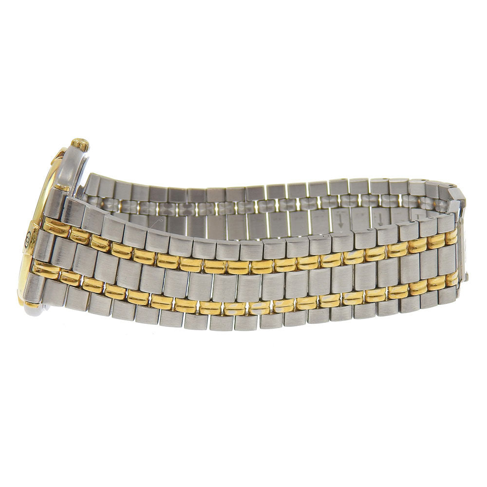 Gucci Watches Quartz 9000M Stainless Steel Silver Gold Dial Mens