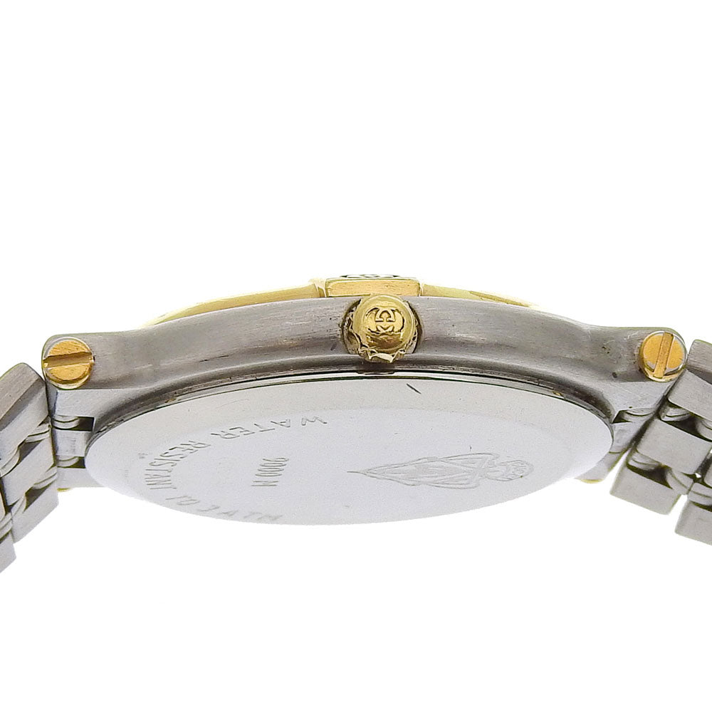 Gucci Watches Quartz 9000M Stainless Steel Silver Gold Dial Mens