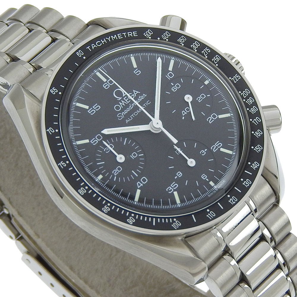 Omega Watches Mechanical Automatic 3510.50 Stainless Steel Silver Speedmaster Black Dial Mens