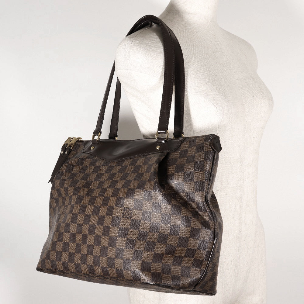 Louis Vuitton Shoulder Bag N41103 Damier Canvas Brown Westminster Gm Women