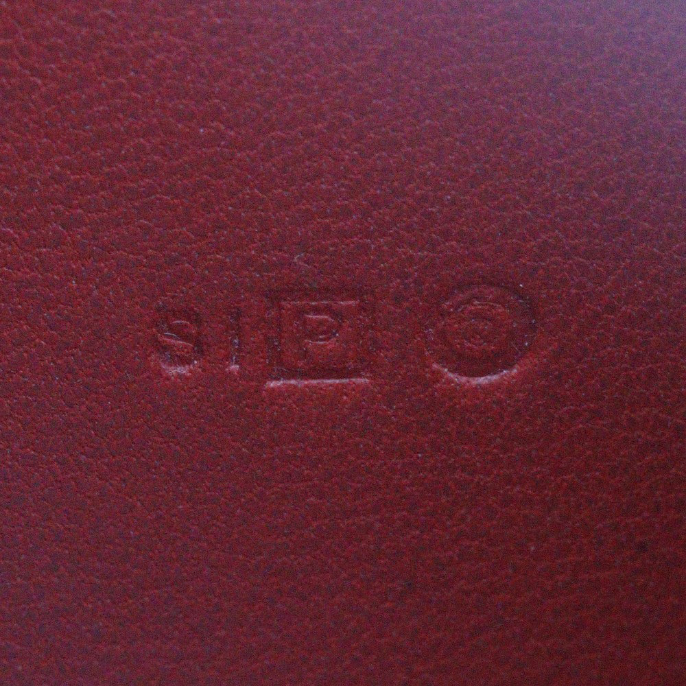 Hermes Long Wallet Purse Togo Red Dogon Women