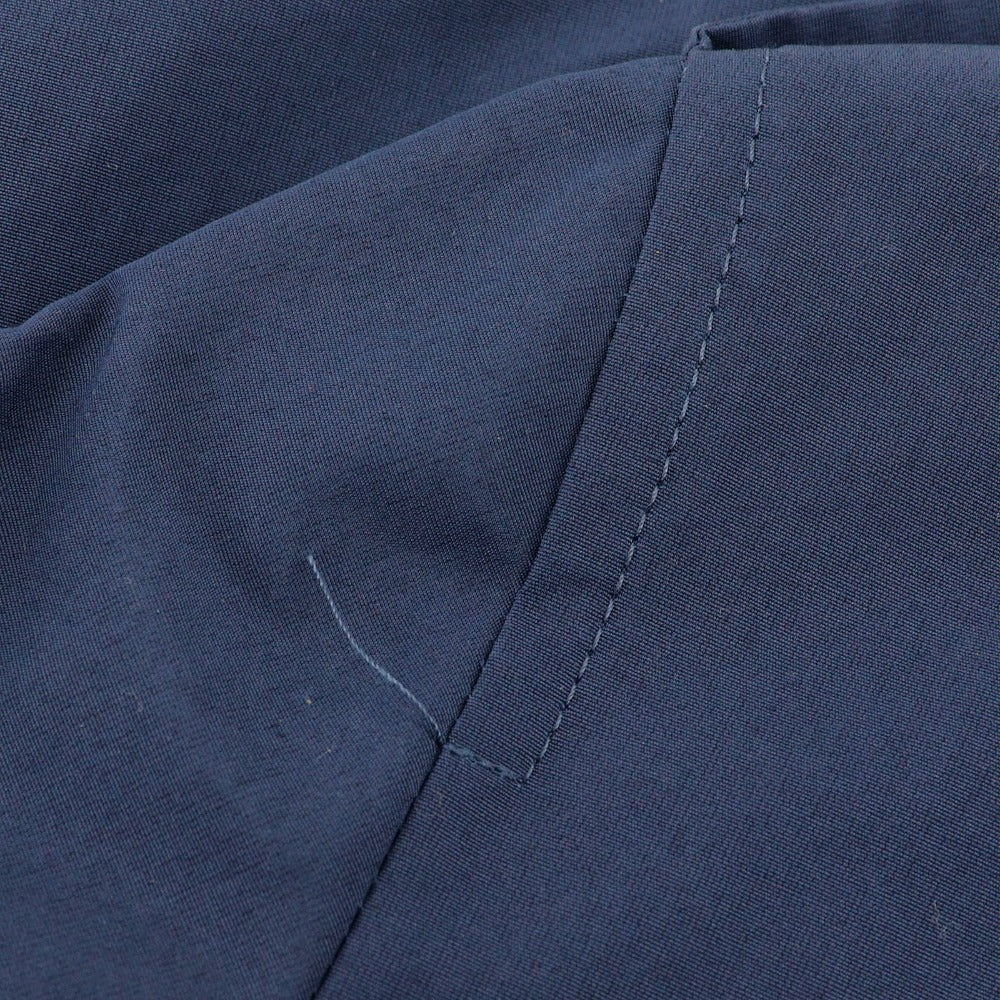 Prada Trench Coat 29Y278 Cotton, Polyester Navy Blue Women 38