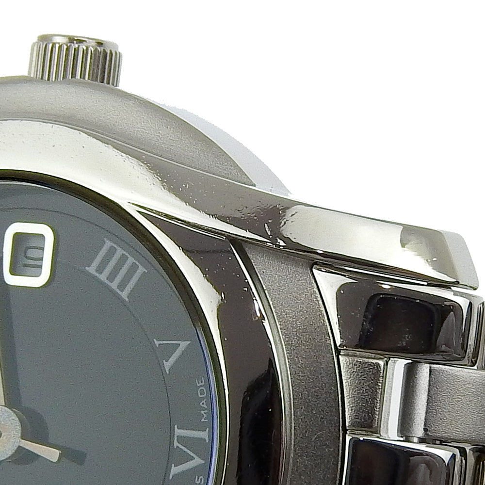 Gucci Watches Quartz 5500L Stainless Steel Silver G Class Black Dial Women