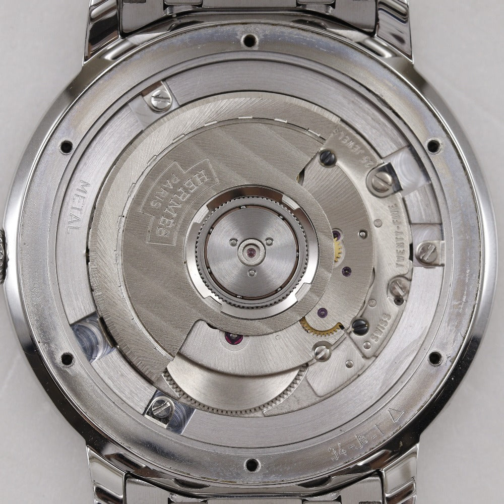 Hermes Watches Mechanical Automatic Cp2.810 Stainless Steel Silver Clipper Gray Dial Mens