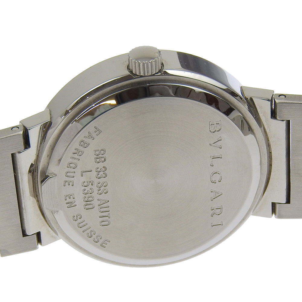 Bvlgari Watches Mechanical Automatic Bb33Ss Stainless Steel Silver Date Bulgari Bulgari Black Dial