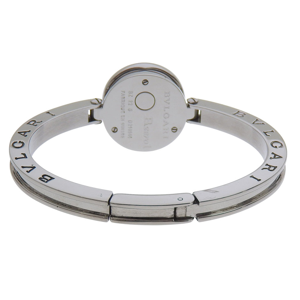 Bvlgari Watches Quartz Bz22S Stainless Steel Silver Be Zero One B-Zero1 Pink Shell Dial Women