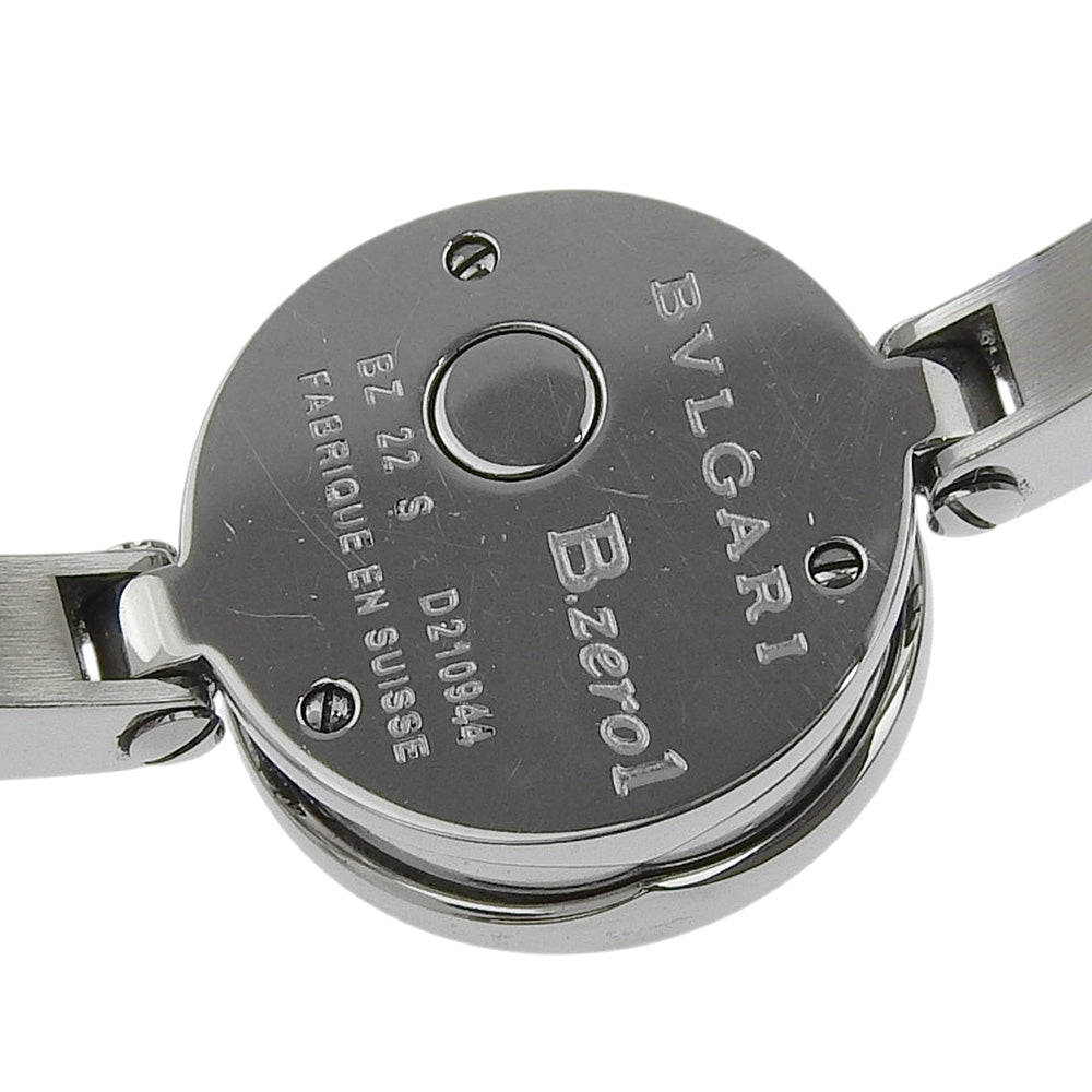 Bvlgari Watches Quartz Bz22S Stainless Steel Silver Be Zero One B-Zero1 Pink Shell Dial Women