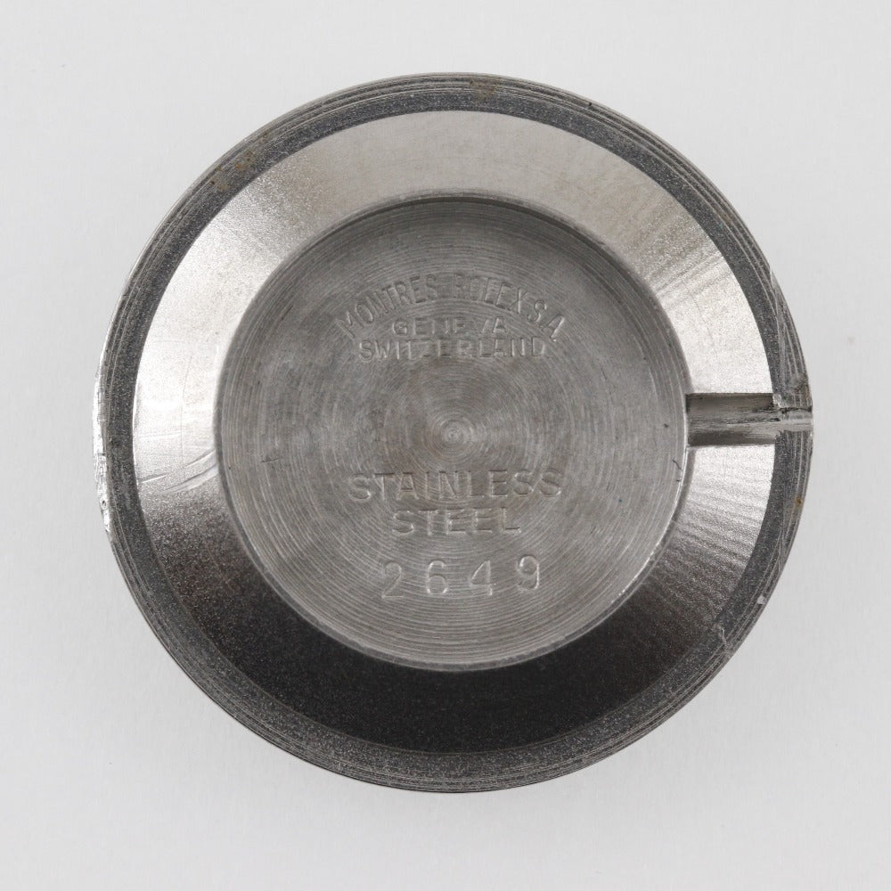 Rolex Watches Hand Winding 2649 Stainless Steel , Leather Silver Cal.1400 No. 2 Precision Silver