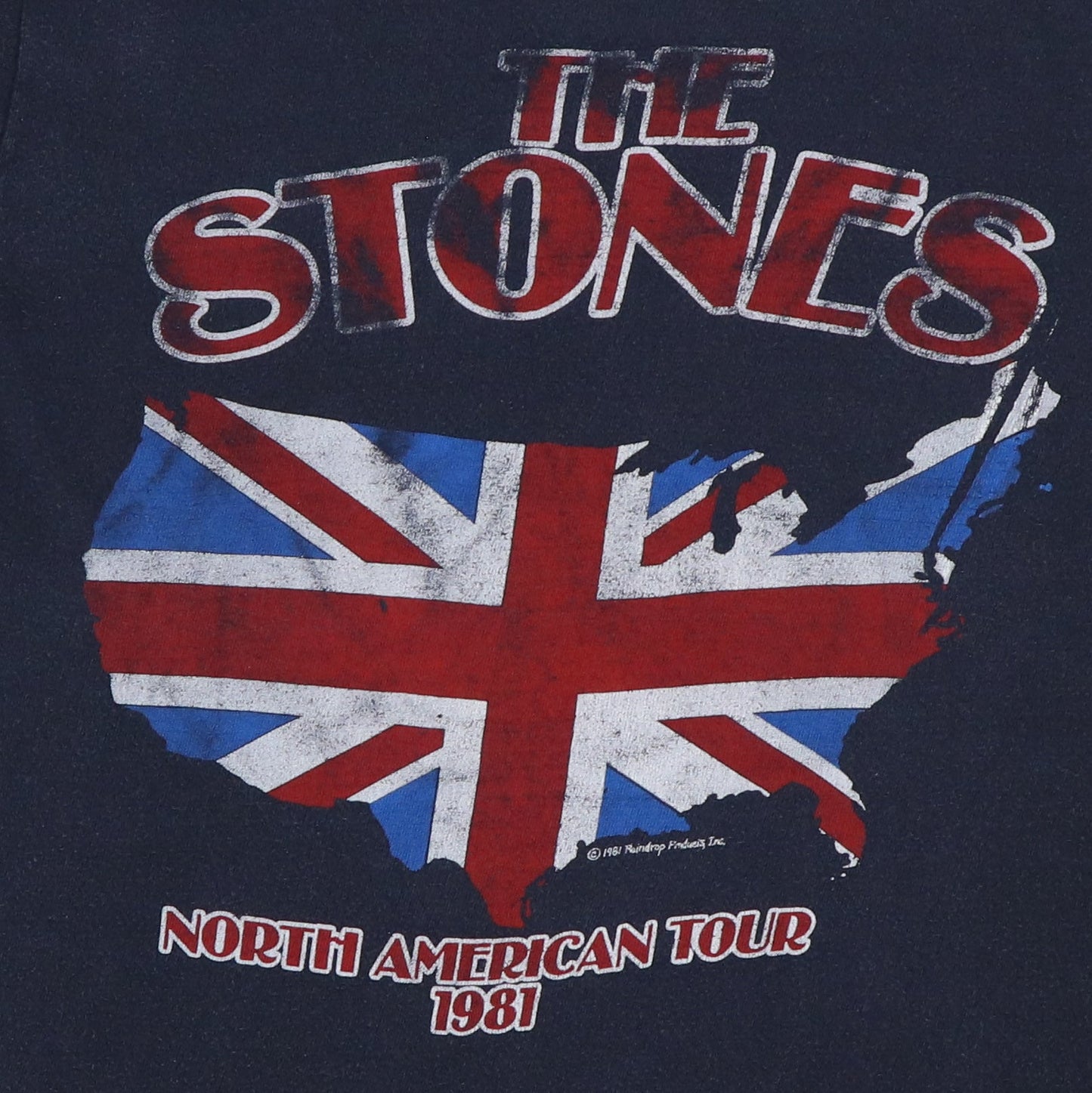Shirt 1981 Rolling Stones North American Tour