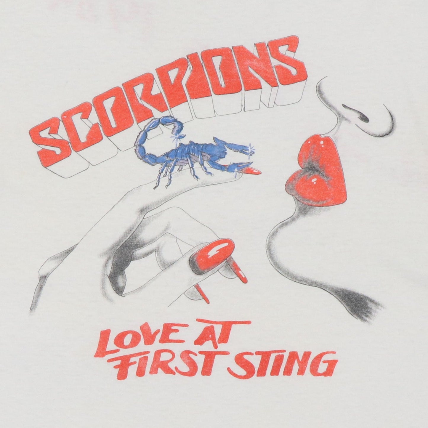 1984 Scorpions Love At First Sting Tour
