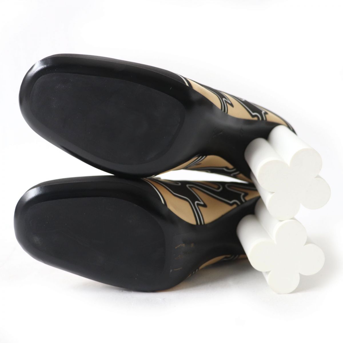 Louis Vuitton Booties Ma0210 Leather Multicolor Women 36