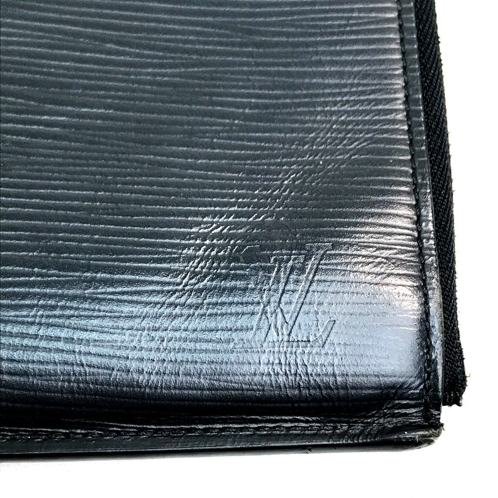 Louis Vuitton Business Bag M64153 Epi Leather Black Epi Pochette Jules Gm Nm Mens