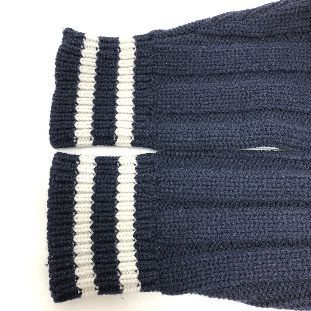 Dior Sweater 033M630At171 Wool Navy X White Logo Sean Stussy Mens Xxl