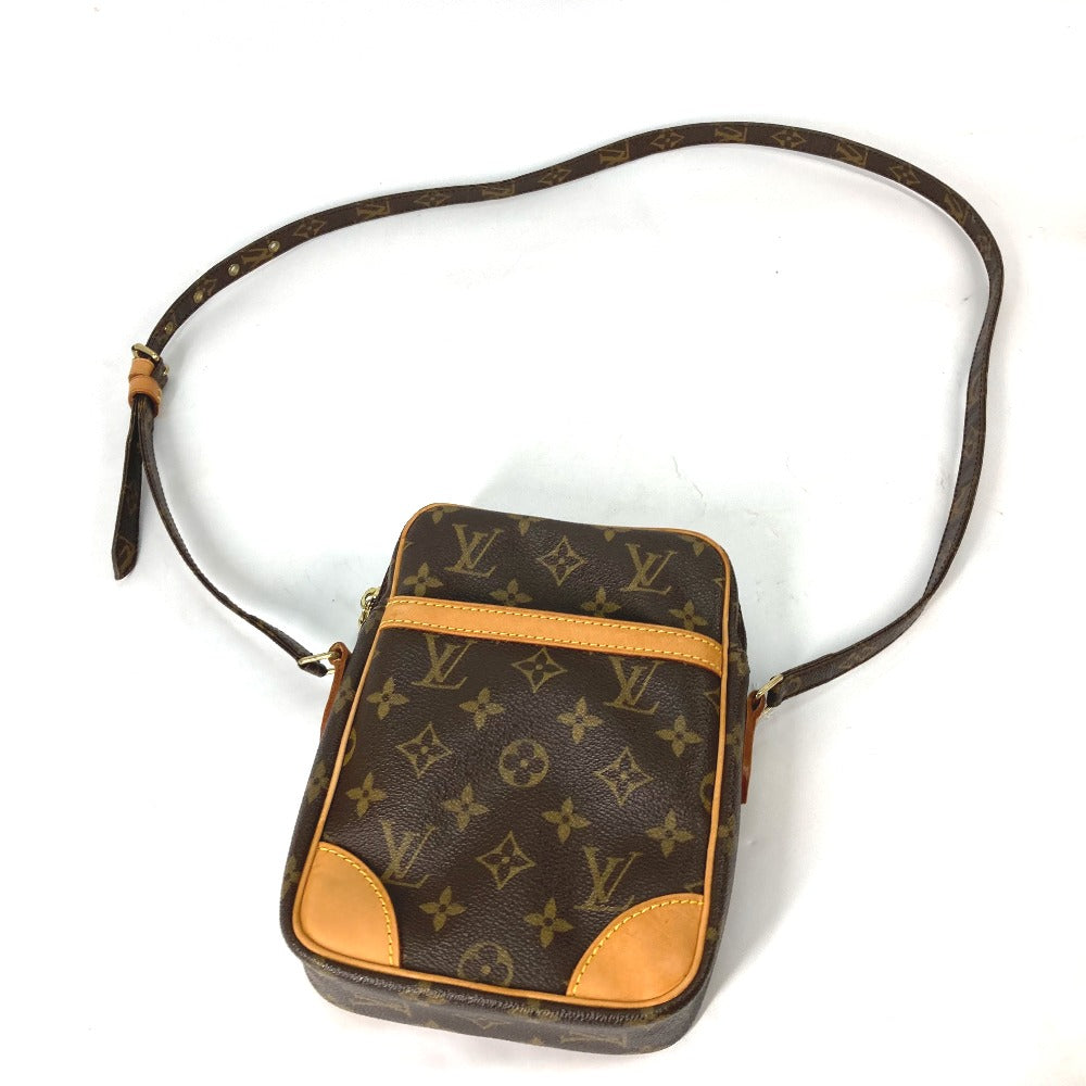 Louis Vuitton Shoulder Bag M45266 Monogram Canvas Brown Monogram Danube Women