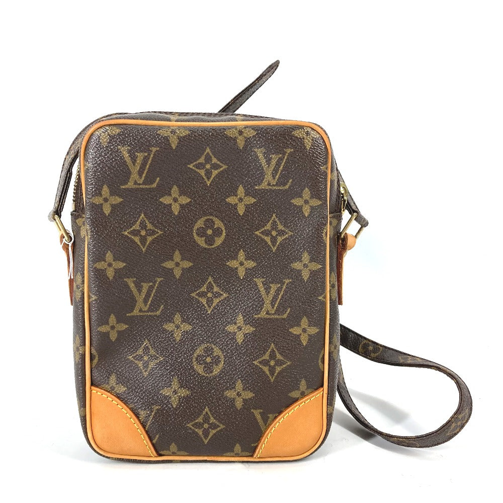 Louis Vuitton Shoulder Bag M45266 Monogram Canvas Brown Monogram Danube Women