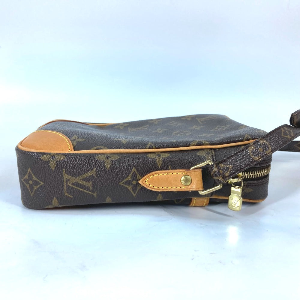 Louis Vuitton Shoulder Bag M45266 Monogram Canvas Brown Monogram Danube Women