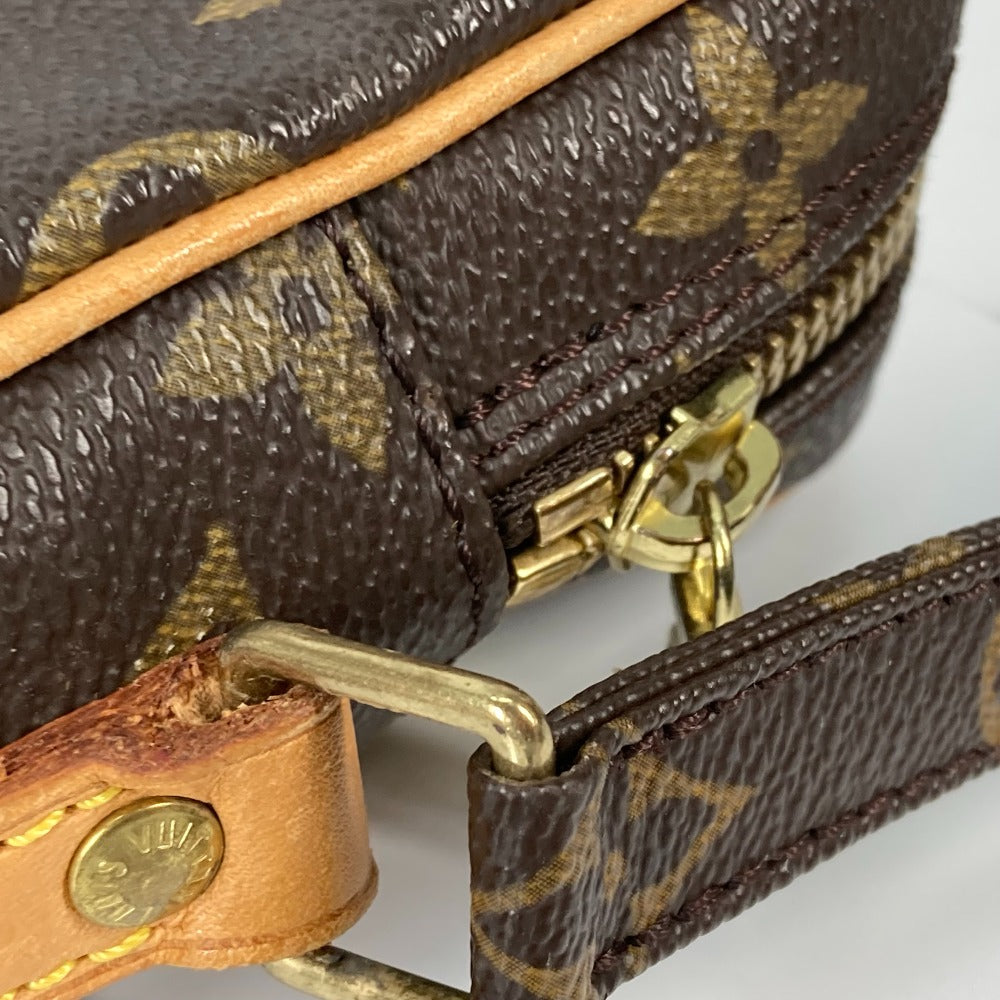 Louis Vuitton Shoulder Bag M45266 Monogram Canvas Brown Monogram Danube Women