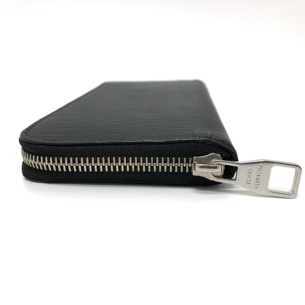 Louis Vuitton Long Wallet Purse M60965 Epi Leather Black Epi Zippy Wallet Vertical Mens