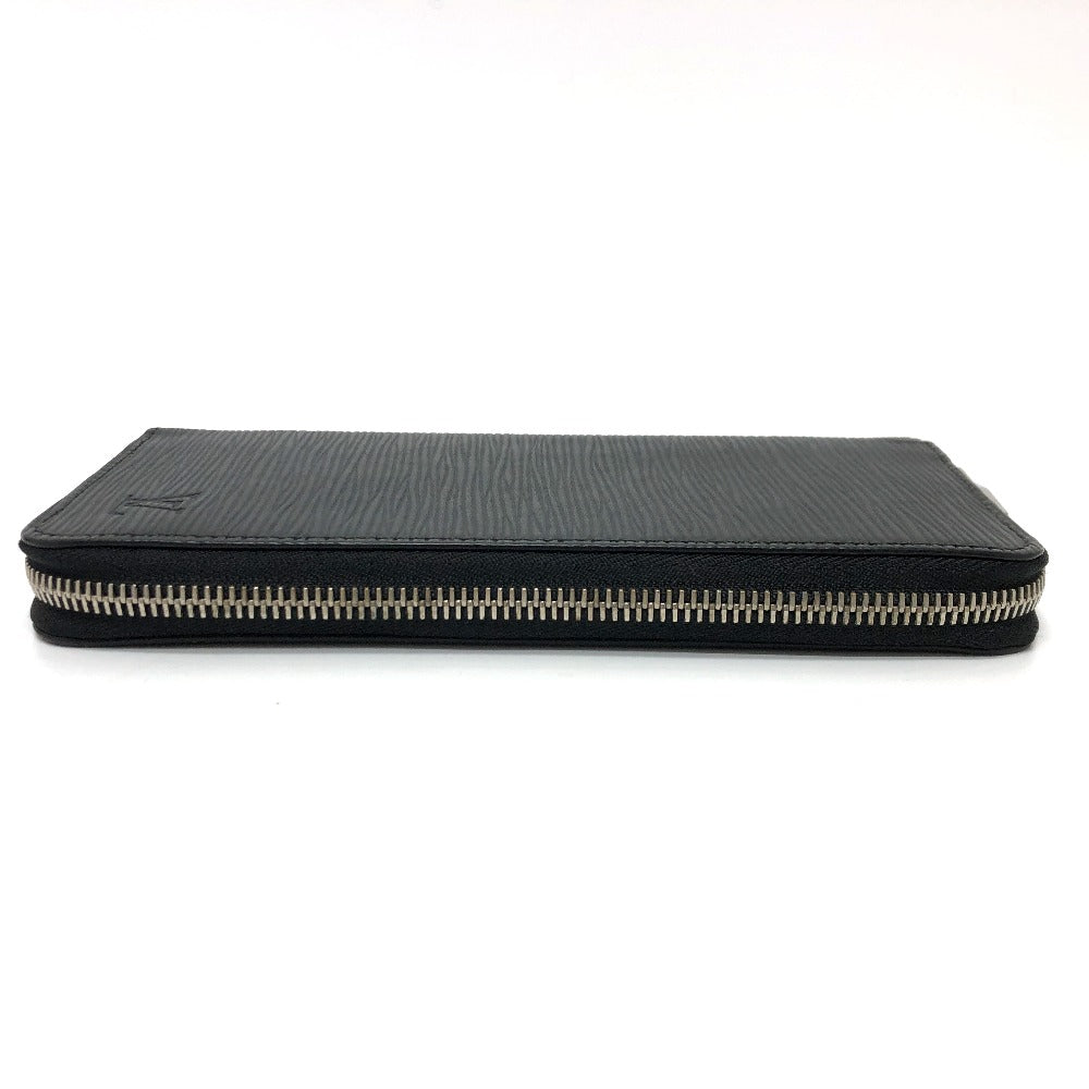 Louis Vuitton Long Wallet Purse M60965 Epi Leather Black Epi Zippy Wallet Vertical Mens