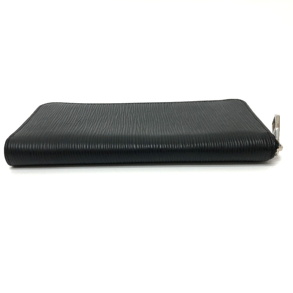 Louis Vuitton Long Wallet Purse M60965 Epi Leather Black Epi Zippy Wallet Vertical Mens