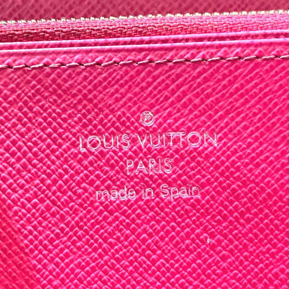 Louis Vuitton Long Wallet Purse M64838 Epi Leather Black Epi Zippy Wallet Women
