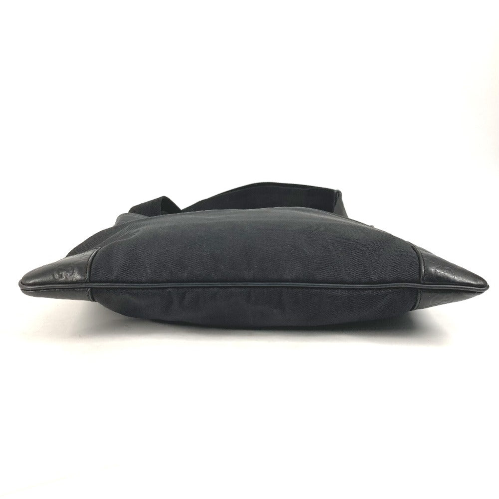 Gucci Shoulder Bag 161822 Leather, Nylon Black Guccisima Gg Mens
