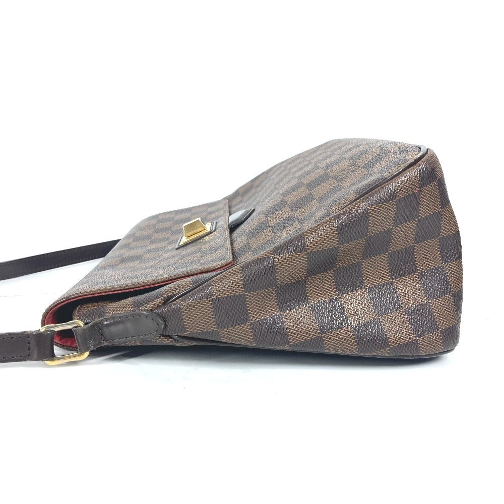 Louis Vuitton Shoulder Bag N41178 Damier Canvas Brown Damier Buzaslowsbury Women