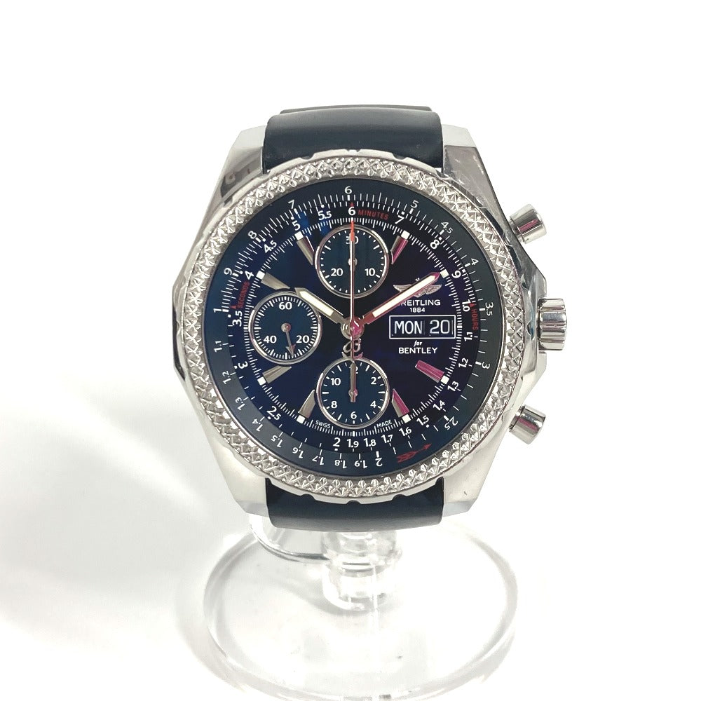 Breitling Watches Mechanical Automatic A1336224/Bb57 Rubber Belt, Stainless Steel Black Bentley Gt