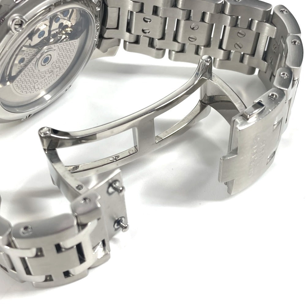 Hermes Watches Mechanical Automatic Cp2.910 Stainless Steel Black Clipper Diver Chronograph Date