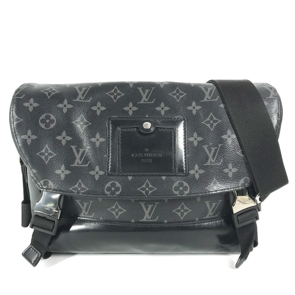 Louis Vuitton Shoulder Bag M40511 Monogram Eclipse Canvas Black Monogram Eclipse Messenger Voyage Pm