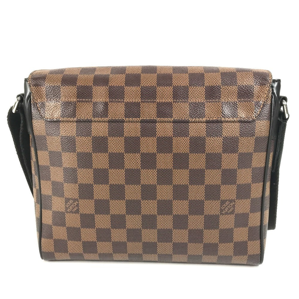 Louis Vuitton Shoulder Bag N41031 Damier Canvas Brown Damier District Nm Pm