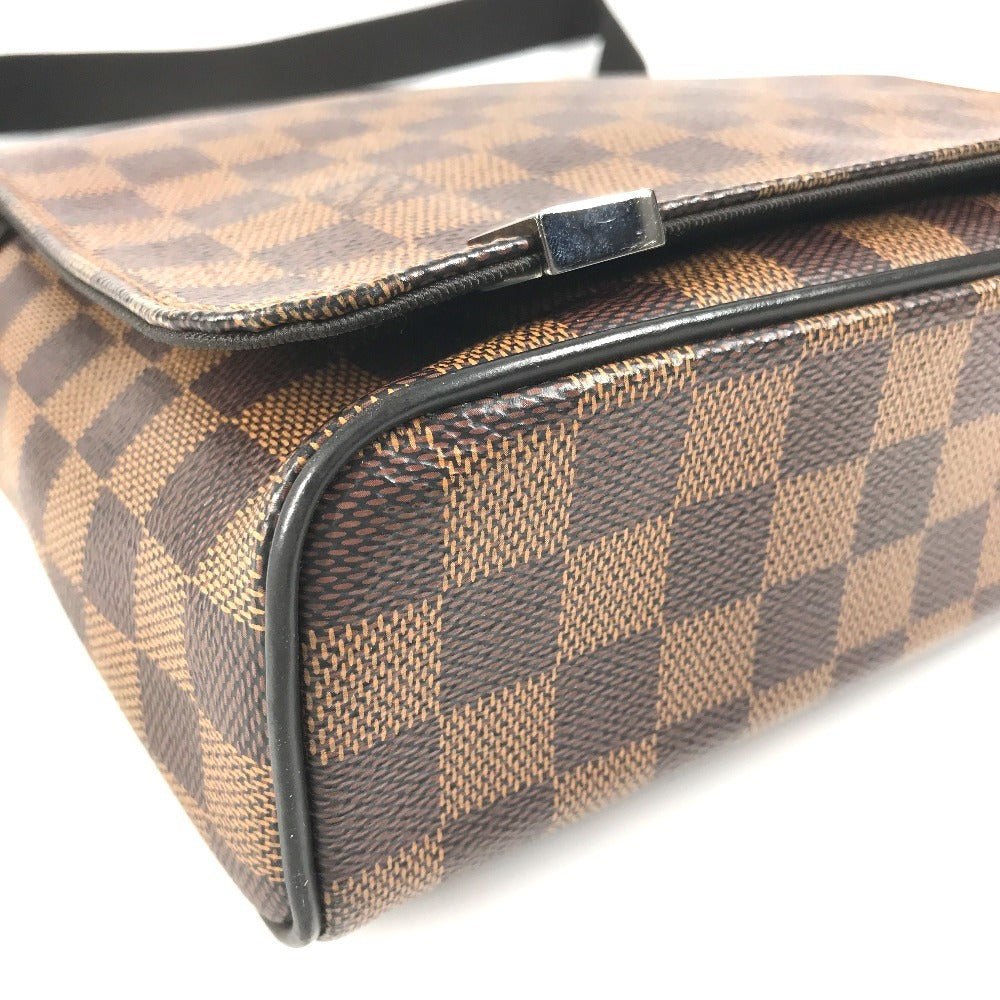 Louis Vuitton Shoulder Bag N41031 Damier Canvas Brown Damier District Nm Pm