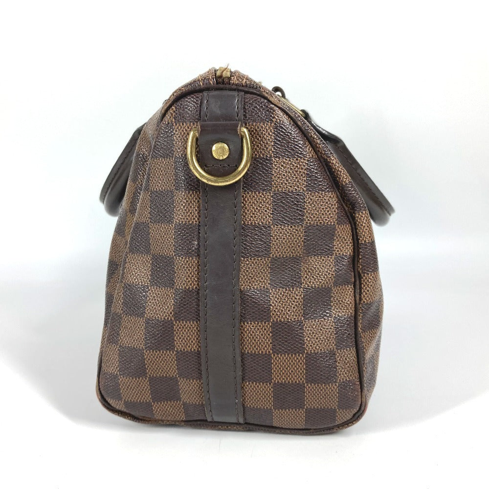 Louis Vuitton Handbag N41368 Damier Canvas Brown Damier Speedy Bandouliere 25