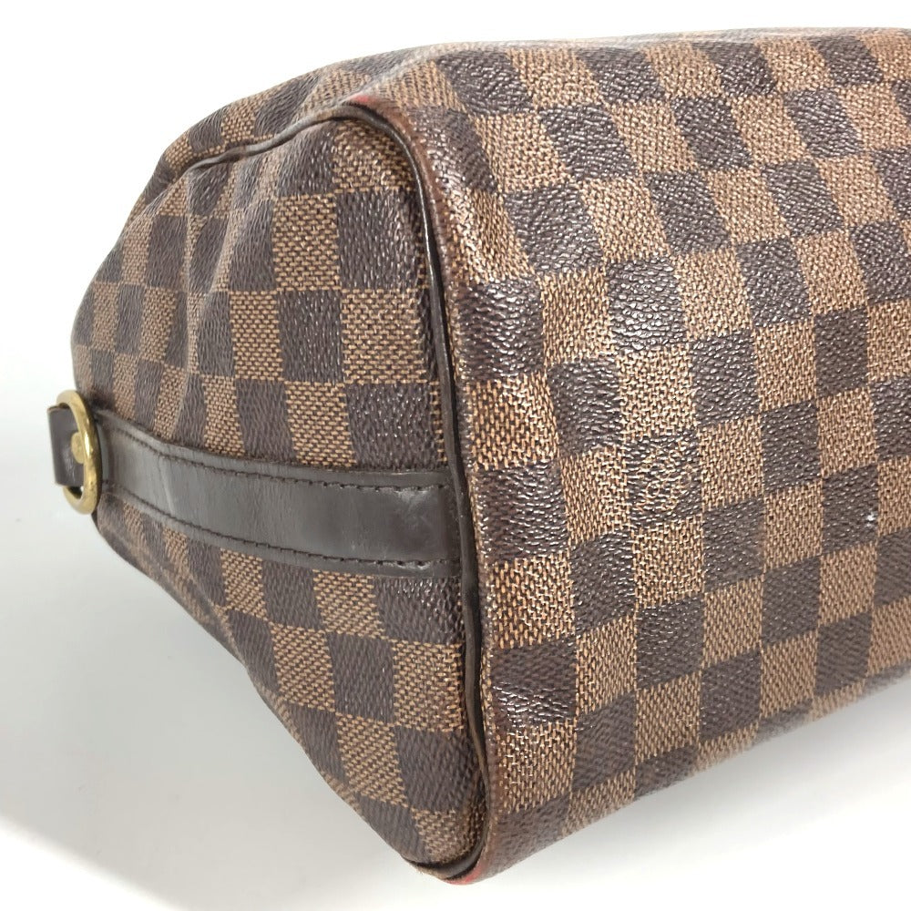 Louis Vuitton Handbag N41368 Damier Canvas Brown Damier Speedy Bandouliere 25